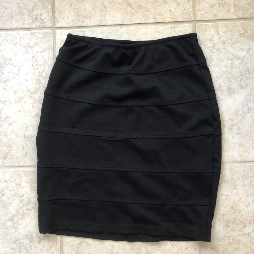 Black skirt